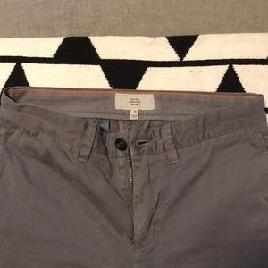 Men’s Jack Spade Grey Skinny Chinos Size 28